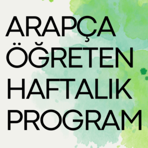 Arapça Öğreten Günlük Program