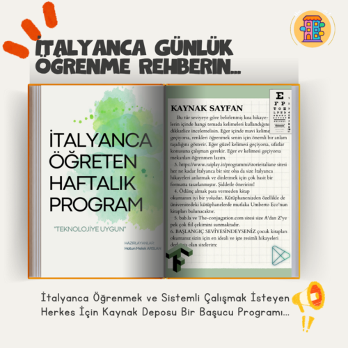Her Gün İtalyanca Öğreten Başucu Programı