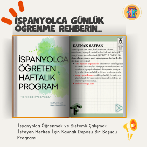 Her Gün İspanyolca Öğreten Başucu Programı